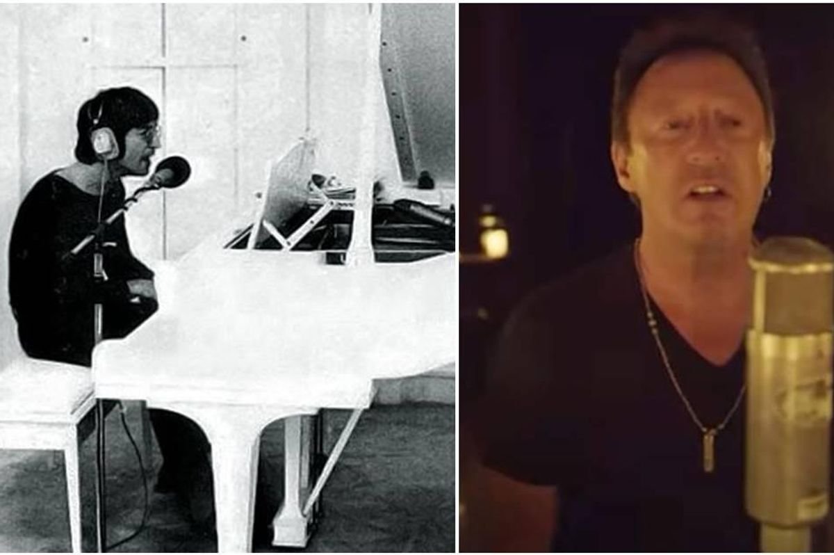 JULIAN LENNON SANG 'IMAGINE' FOR UKRAINE — FIRST TIME EVER