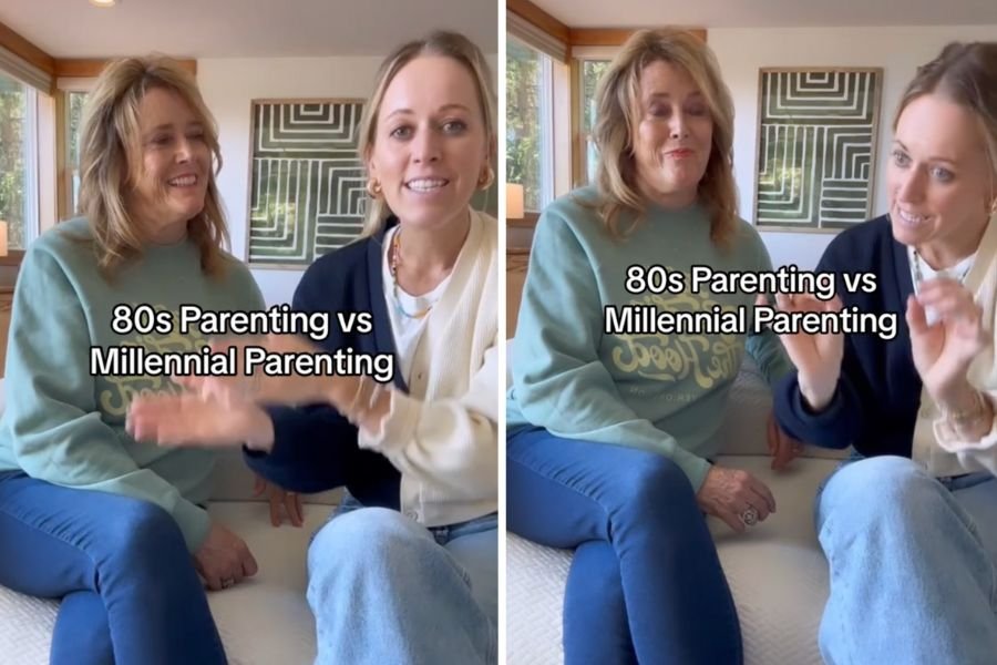 80s, parenting, millennial mom, motherhood, millennial parens, boomer grandparents, moms, dads, parents, kids