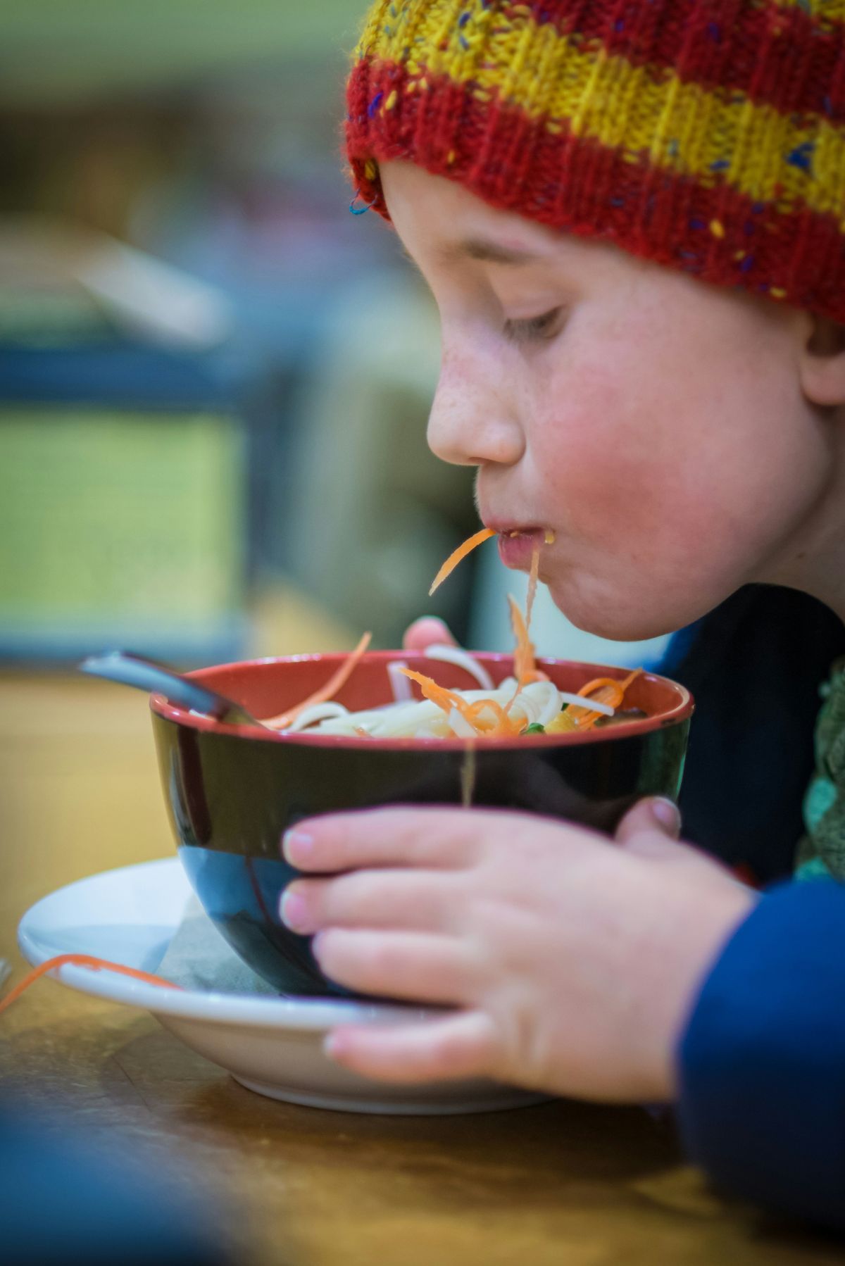 soup, slurping, eating, misophonia, noise 