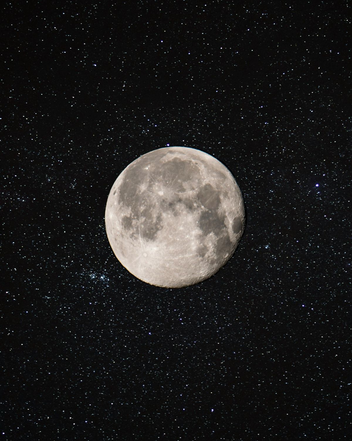 the moon, stars, space, Cosmos, outer space