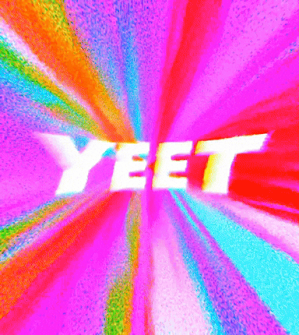 yeet, yeeted, yeet word, yeet slang, yeet gif