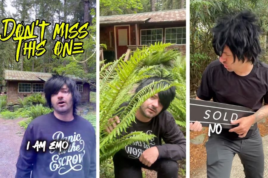 Brilliant 'Emo realtor' is making pitch perfect early 2000’s styled music videos to sell houses