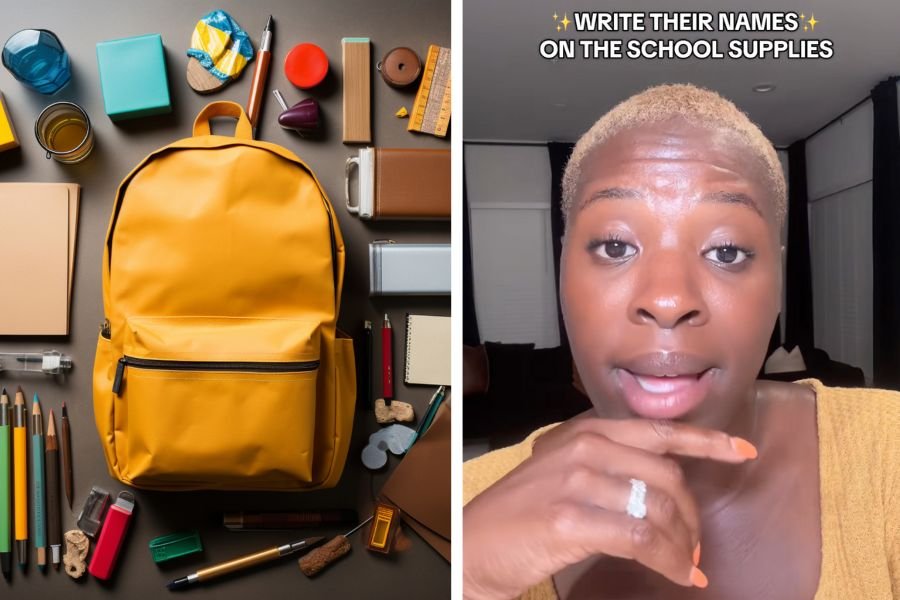 teachers, back to school, school supplies, personalized school supplies, kids, former educator