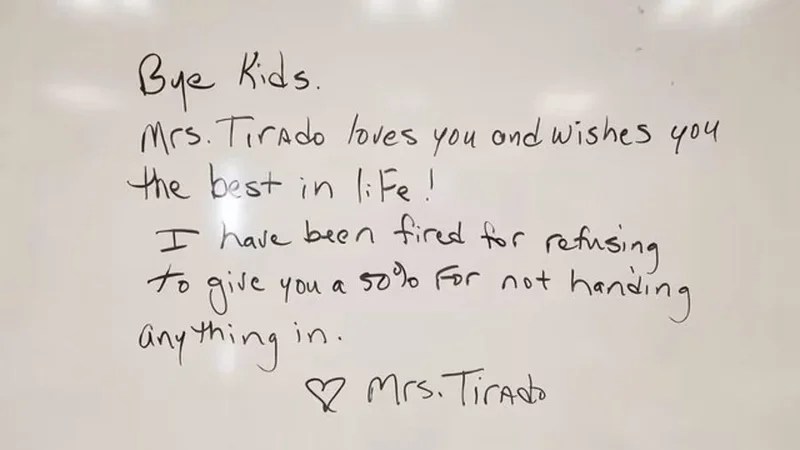 whiteboard, education, classroom, teacher, middle school, 8th grade 