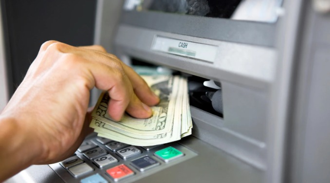 atm, cash, cash deposit, twenties, cash machine