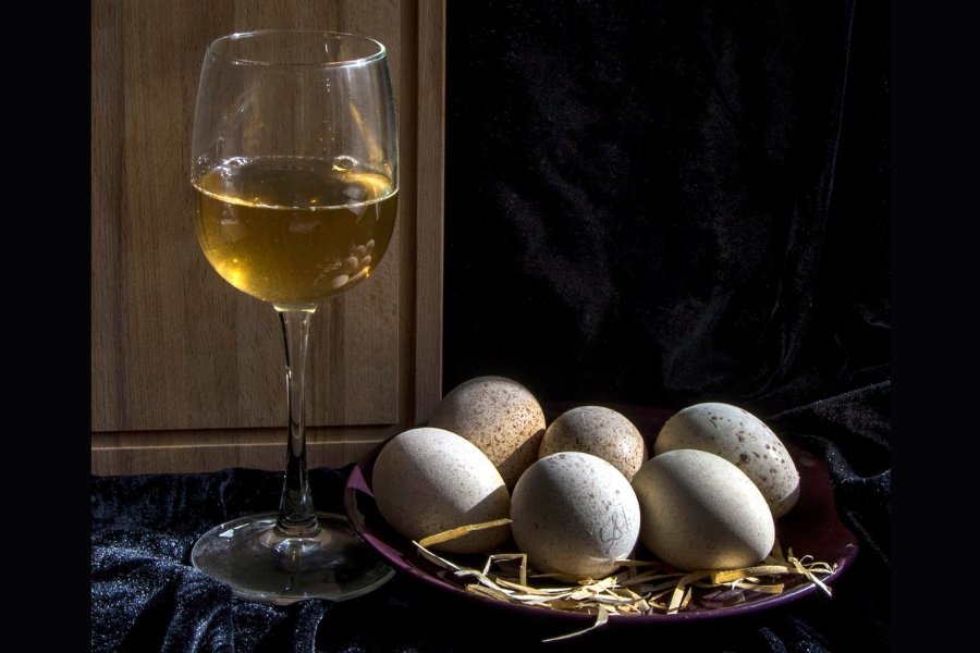 turkey eggs, wine, eating turkey eggs
