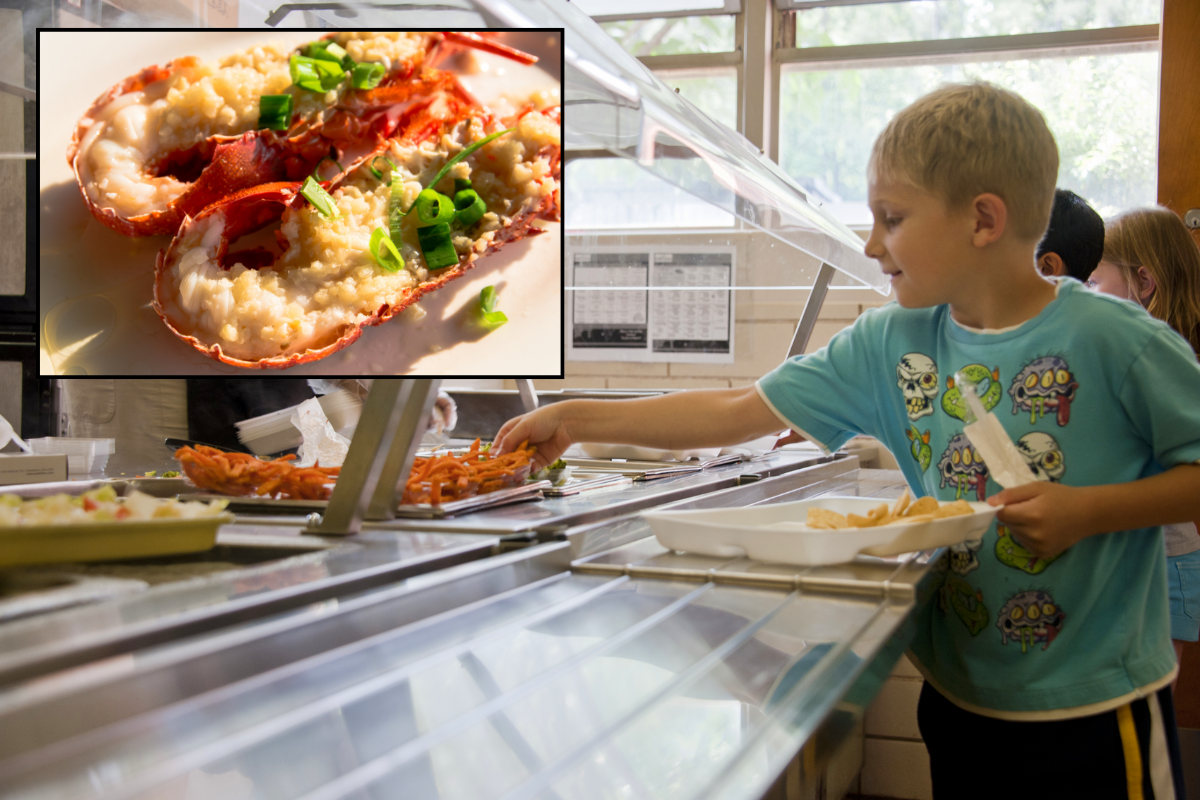 Photos of school lunch tray in South Korea sparks debate about how American kids eat