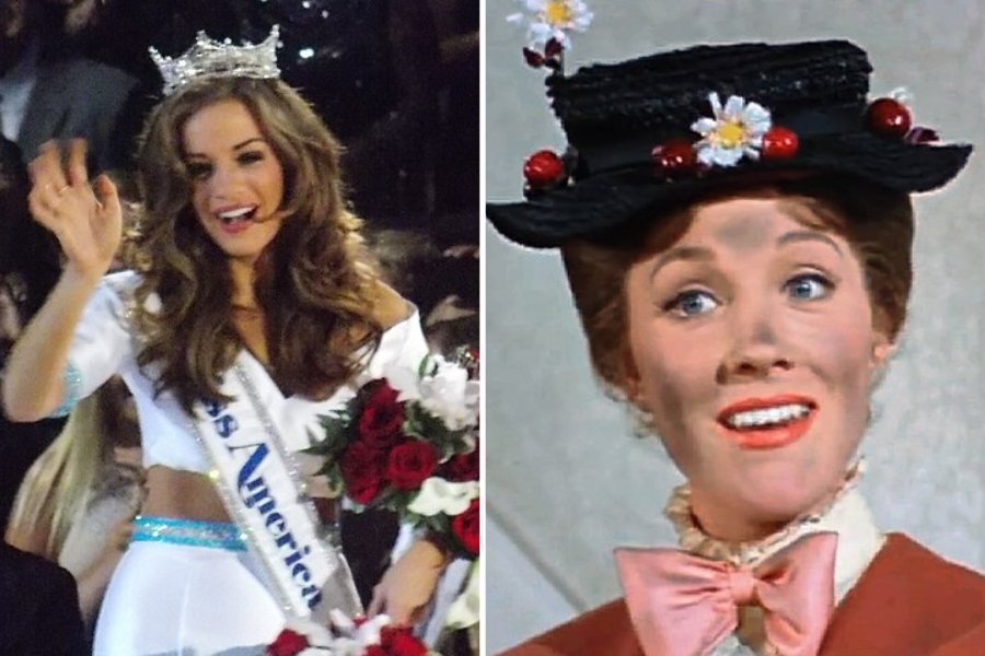 betty maxwell, miss america, julie andrews, mary poppins