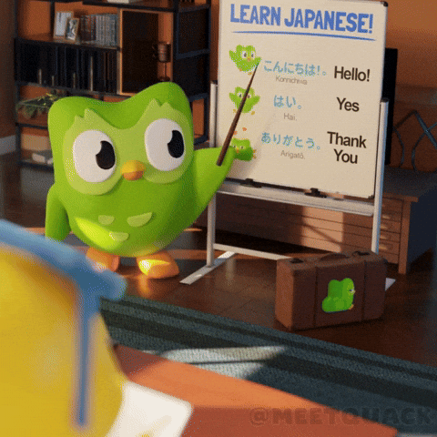 duolingo, japanese, language learning, consistency