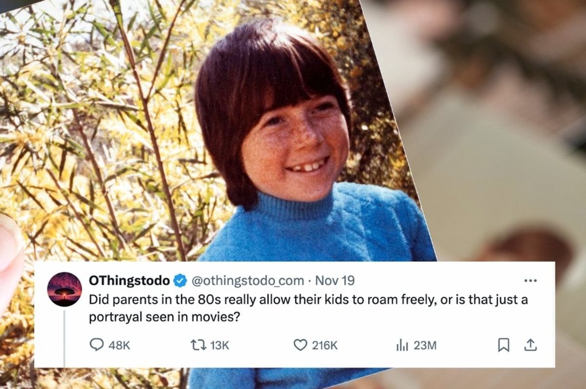 Were 80s kids really allowed to 'roam freely'? Answers from 40,000 people reveal the truth.