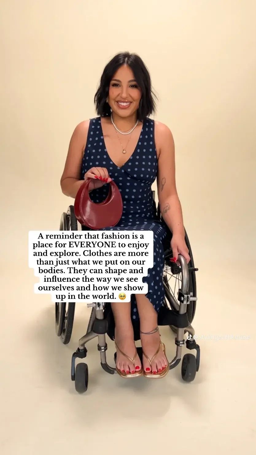 where can i find plus size formal dresses Attractive Adaptive Wheelchair Dress Multi-Stripe main image 0