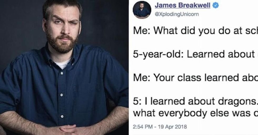 Dad shares the hilarious conversations he has with 5-year-old daughter and folks are cracking up