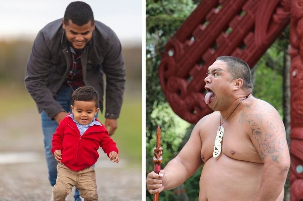 Toddler learning to do the Māori haka dance of his ancestors is filling people with so much joy