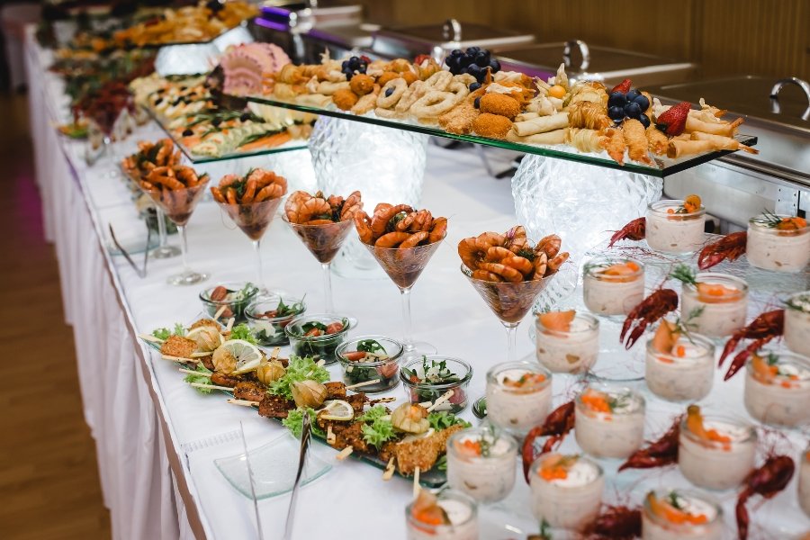 wedding food, wedding dinner, dry wedding, wedding, alcohol, no alcohol