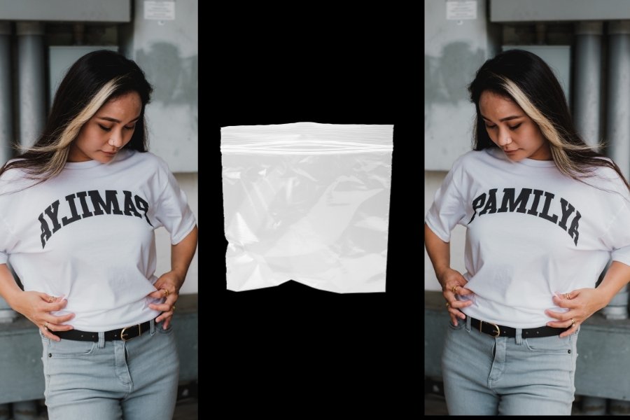 Guy uses a Ziploc bag to show why text is reversed in mirrors and people finally get it
