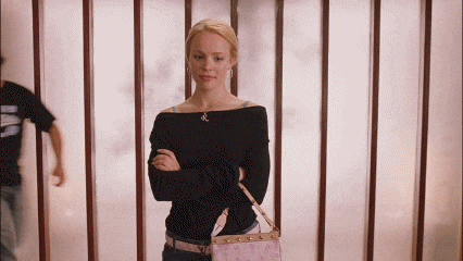 mean girls, regina george, staircase, power, dynamics