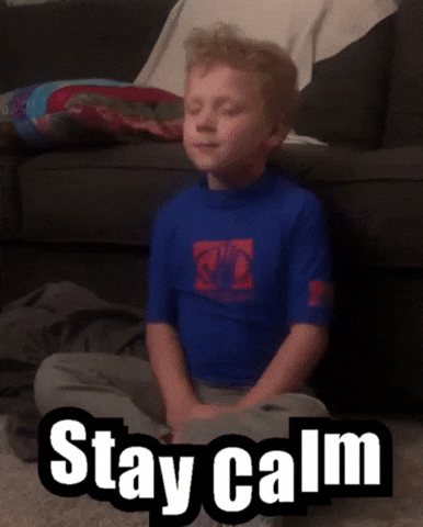 calm, breathe, stay calm, low stress, stress tips