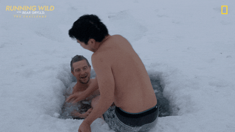 cold plunge, cold plunge gif, cold plunging, cold plunge stress, cold plunge mental health