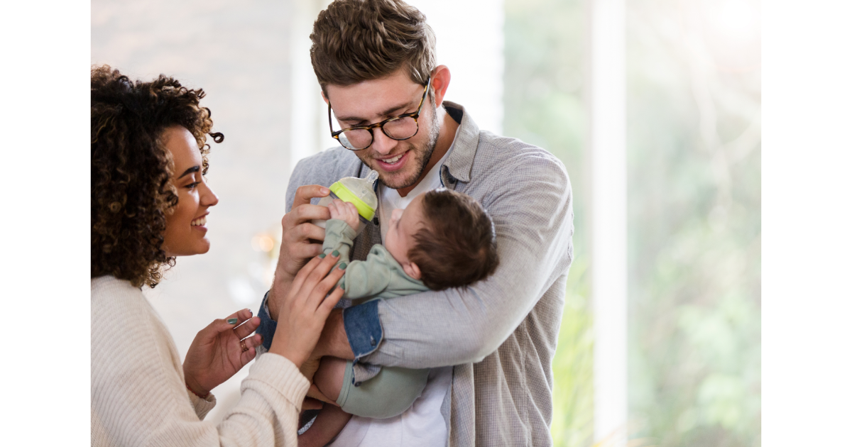 family, new parents, baby, parenting, happy family, humor