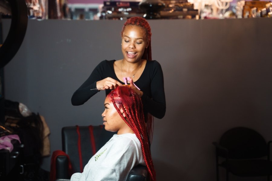 stylist, hair salon, kindness, beauty, dementia