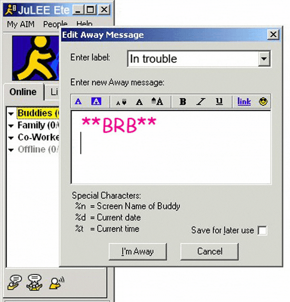 aol, im, instant messenger, chatroom, chat rooms