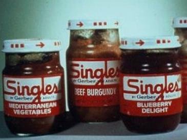 gerber baby food, baby food, marketing fail, commercial, vintage commercials, tasting history, max miller