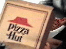 pizza hut, old pizza hut, vintage pizza hut, retro pizza hut, pizza hut gif