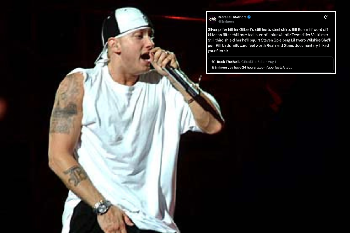 They said there's no English rhyme for "silver." Eminem just obliterated the challenge.