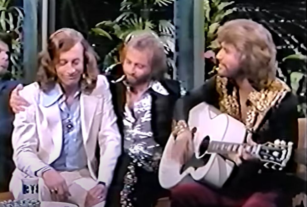 Bee Gees, Johnny Carson, Tonight Show, classic TV performances, music history