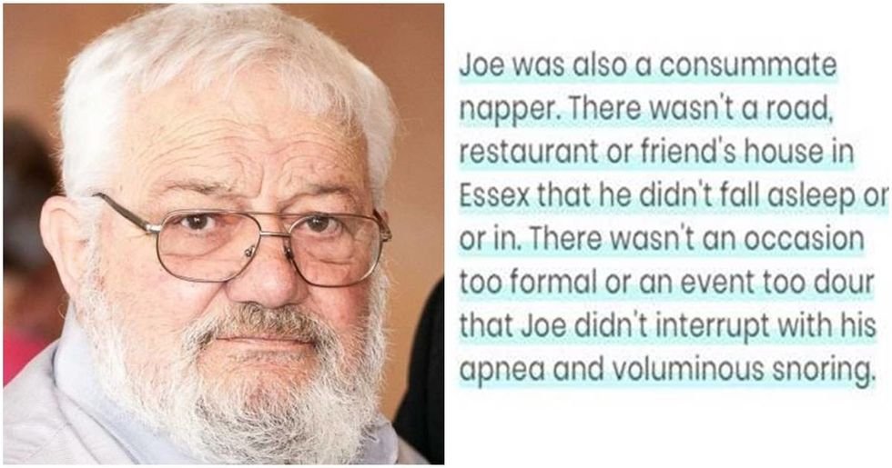 This is the obituary of a 'very sick man' and it's so funny you'll wish you knew him