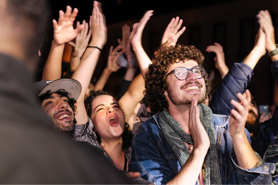 collective effervescence, community, shared humanity, shared joy, enthusiasm