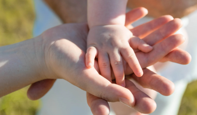 baby hands, toddler hands, small hands, adult hand, fingers