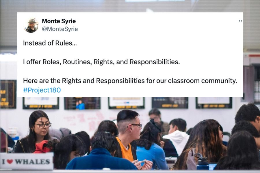 This teacher got rid of his classroom's rules. He's using these 4 R's instead.