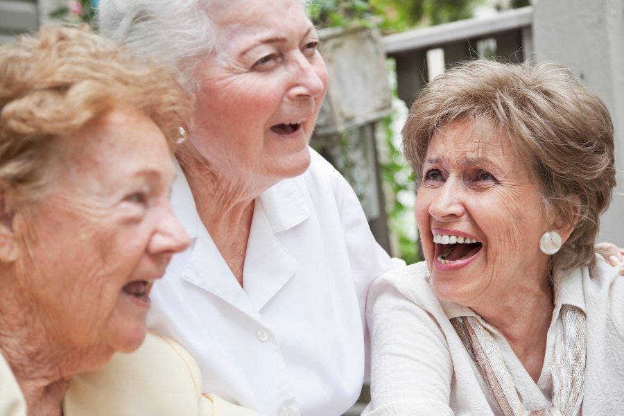 older women, old friends, best friends, aging, grandmas