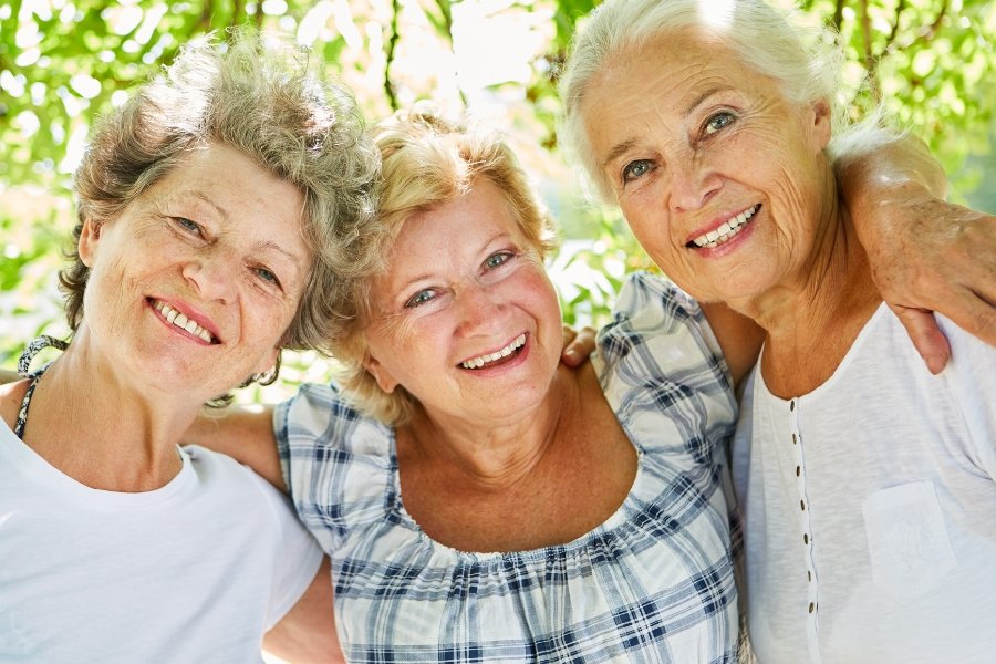 older women, old friends, best friends, aging, grandmas