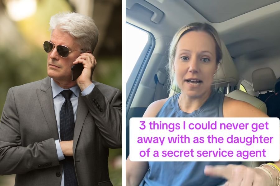 Woman shares the 3 things she could never get away with having a Secret Service father