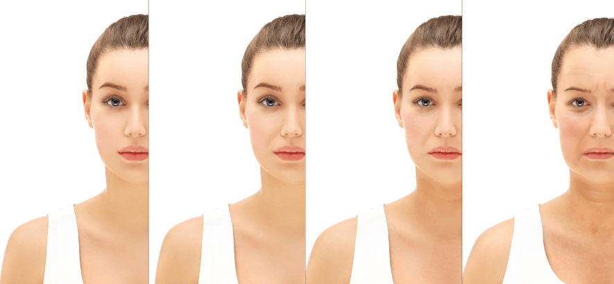 aging, aging woman, wrinkles, aging science, woman in tank top