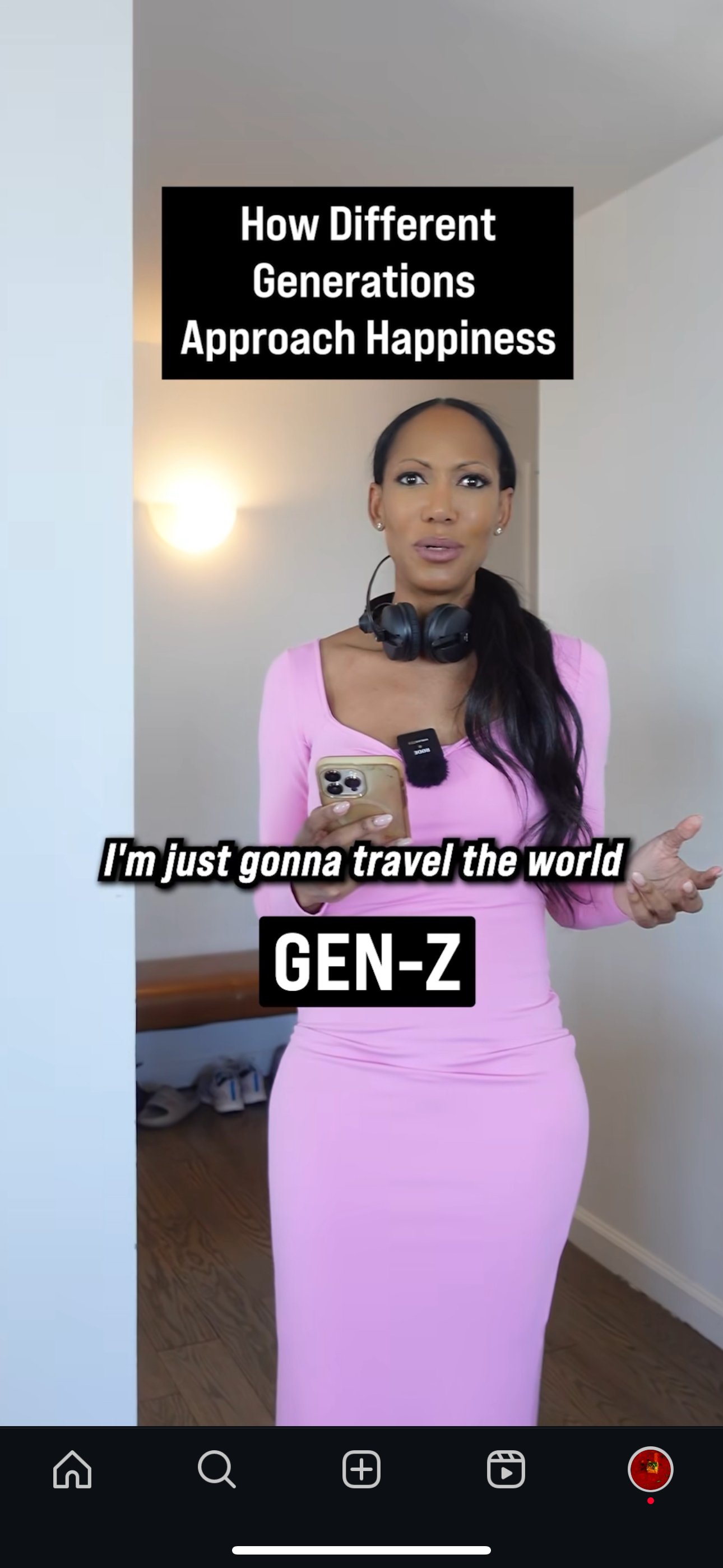 woman, generations, gen z, happiness, psychology