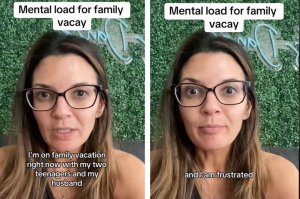 mental load, motherhood, family vacation, invisible labor, weaponized incompetence