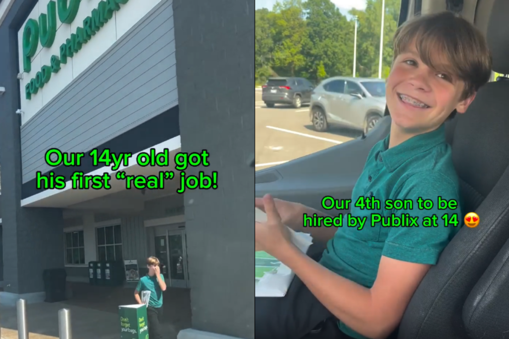 first day, first day of work, publix, new job, first job