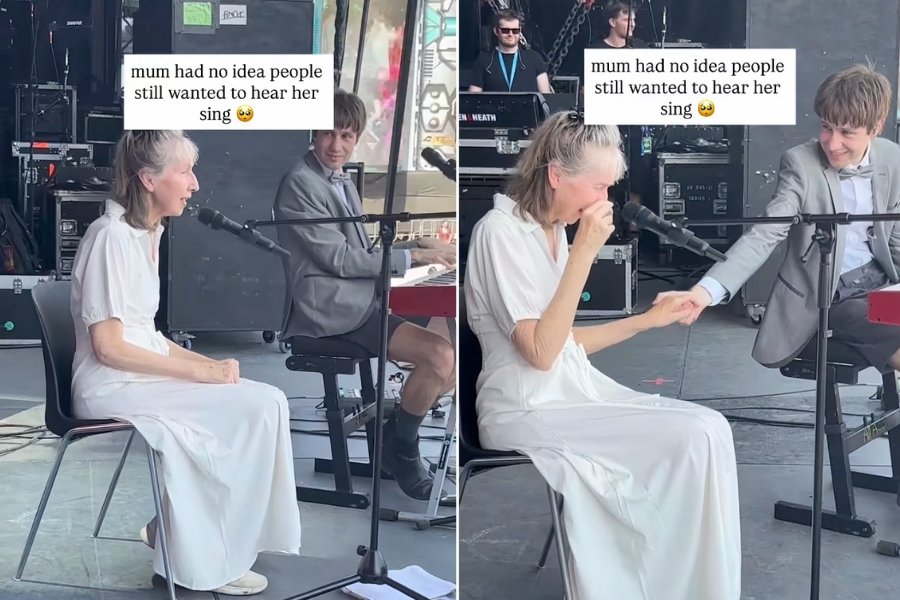 Jude York's mom joins him for ABBA's 'Slipping Through My Fingers' and now we're all a mess