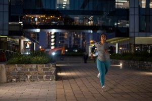 woman, running, jog, 5am, safety, dads, fatherhood