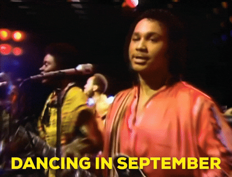 september, earth wind and fire, dancing, music, R&B