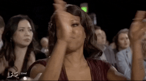 standing ovation, thank you, good job, menopause explanation, perimenopause
