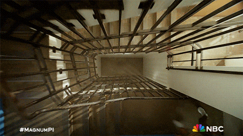 staircase in tall building