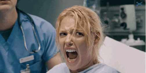 birth, giving birth, birthing gif, birth gif, screaming birth