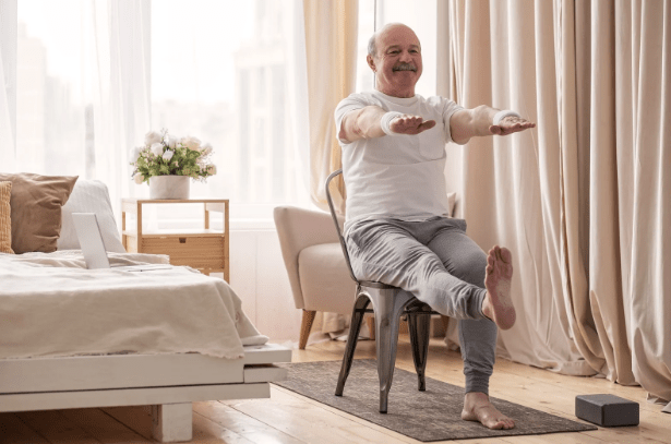 seniors, longevity, physical fitness, exercise, health, aging