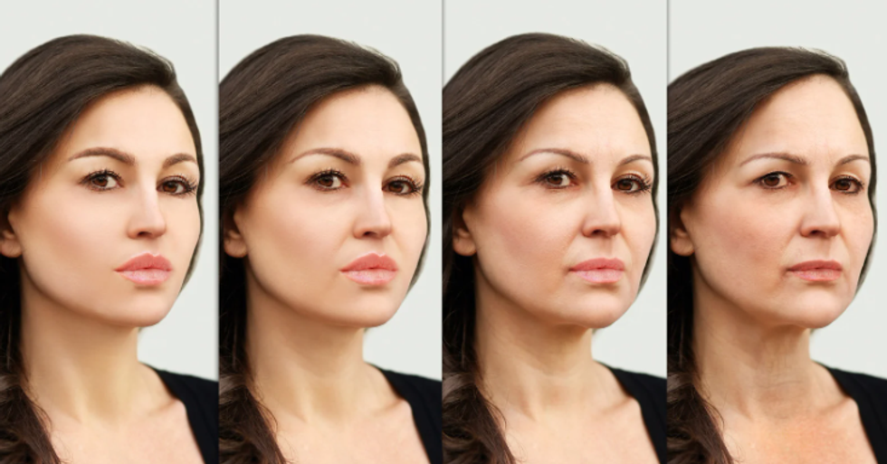 time, time perception, science of time, aging, neural processing, youth, lifespans, female aging, woman's face over the years