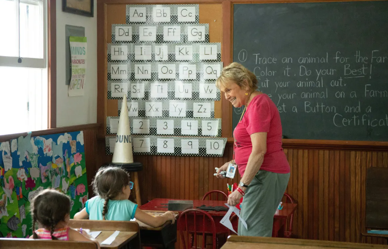 teachers, classroom, retired teachers, parents, students, alphabet