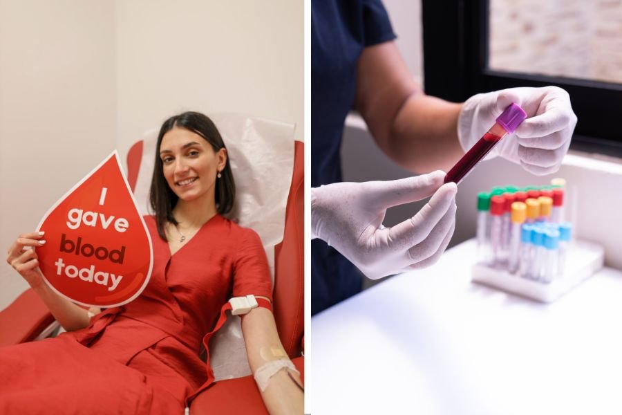 blood type; blood donation; new blood type; Island of Guadeloupe; woman new blood type